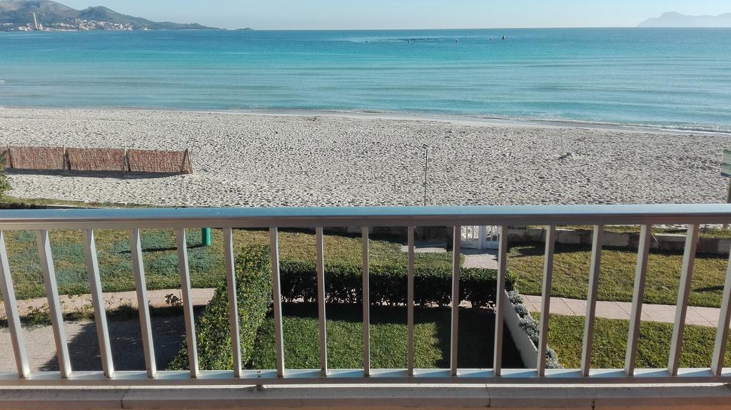 Apartamento Apt playa de Muro ca n Ines - 1ª linea de playa Puerto de Alcúdia Exterior foto